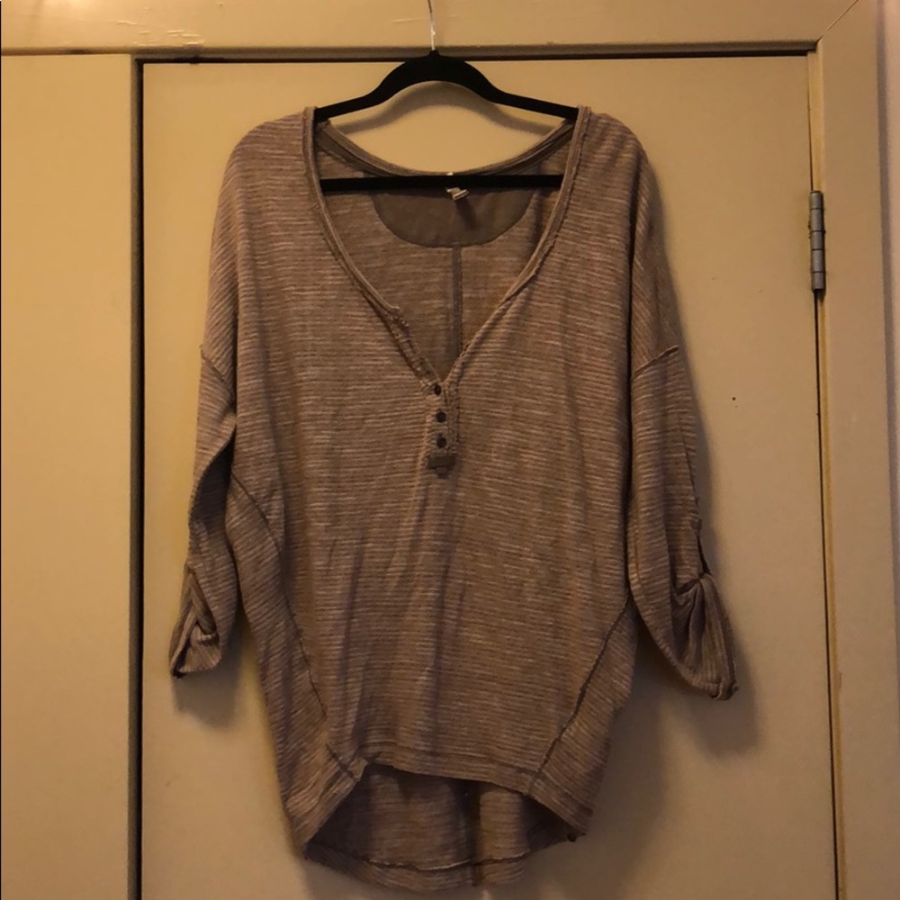 Free People long sleeve tee!